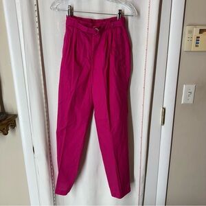 Vintage Women's Chaus Petites Pink Trousers